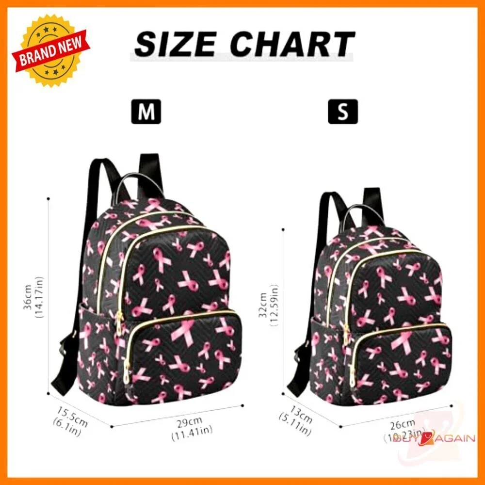 Mini Backpack Purse Wavy Quilted Polyester Travel Daypack Shoulder Bag